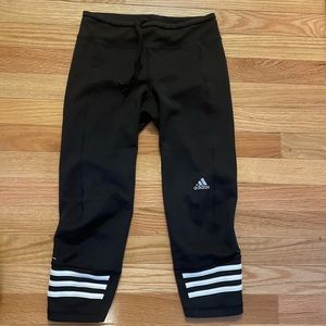 Adidas Climalite Response Stripe Capri Leggings